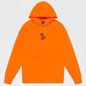 Glow in the Dark Classic Owl Hoodie Orange